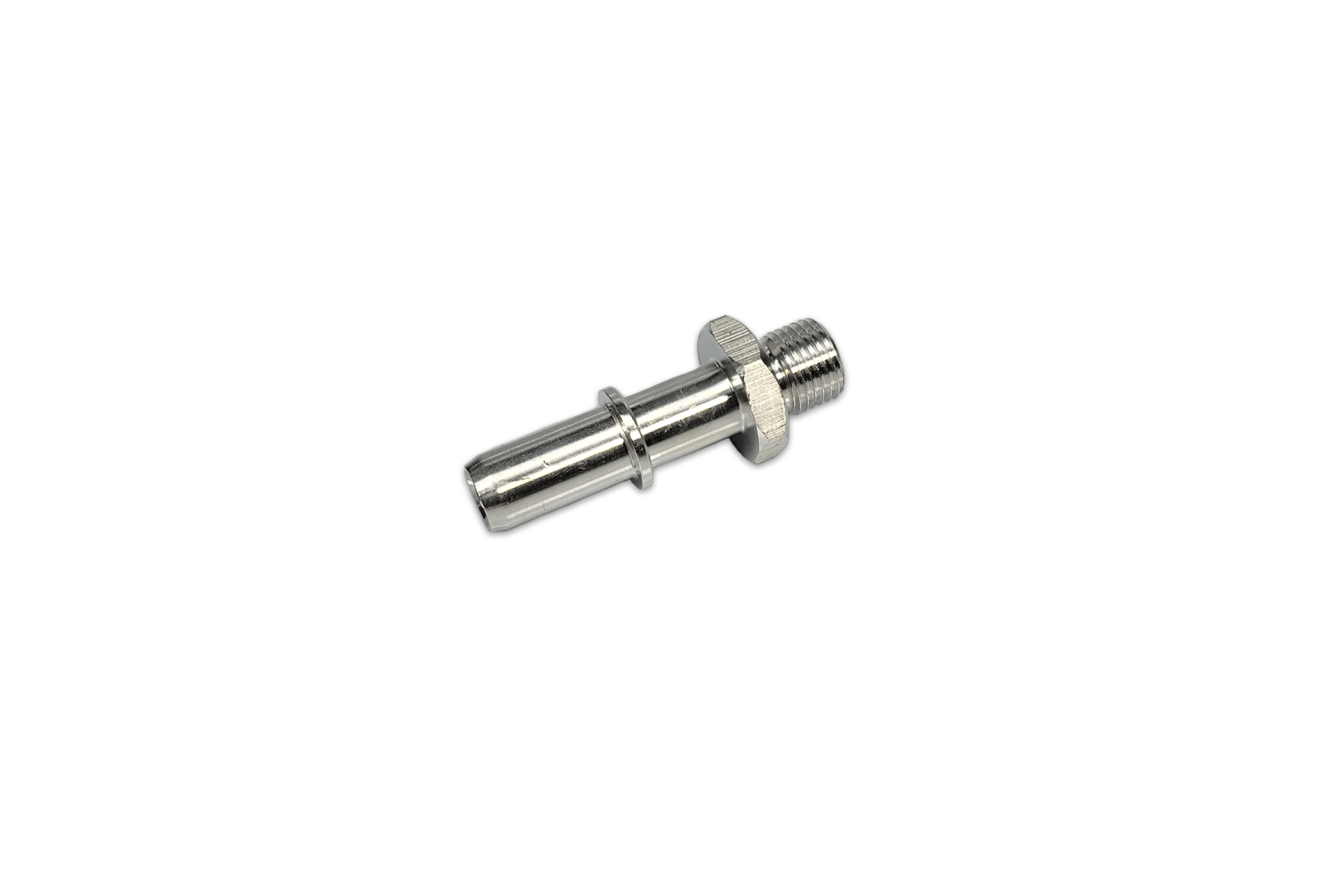G&R Diesel Inc. 6AN ORB to 1/2 inch quick connect fitting for automotive or industrial fluid connections.