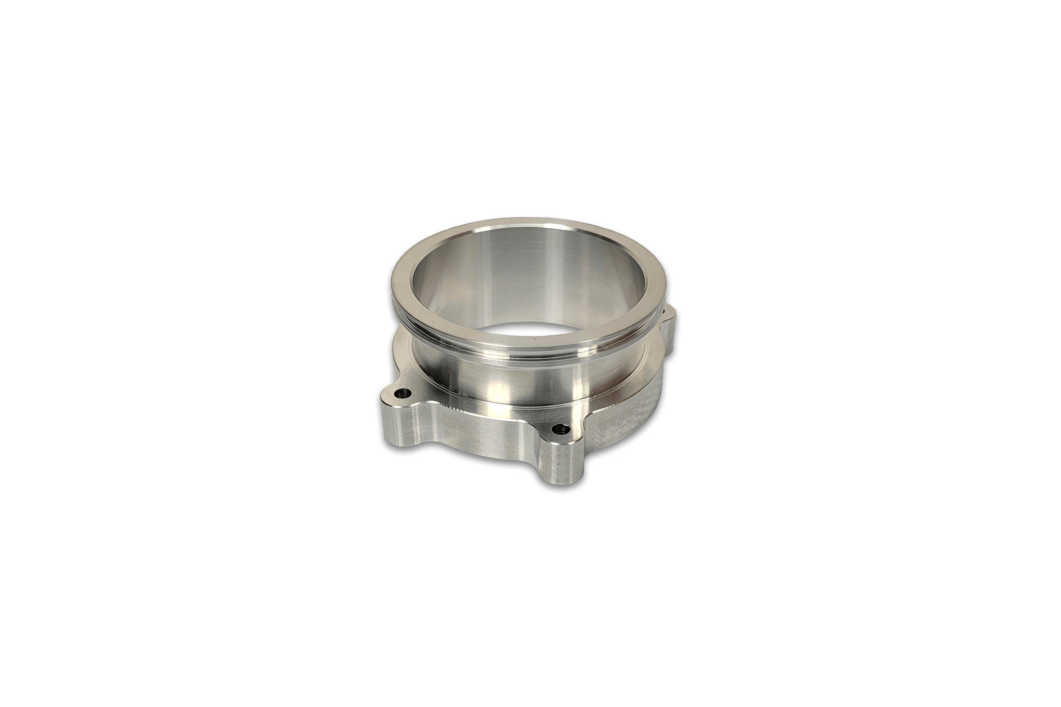 3.5-inch Vanjen flange adapter by G&R Diesel, showing the metal component with flange and bolt holes for diesel engine connection.