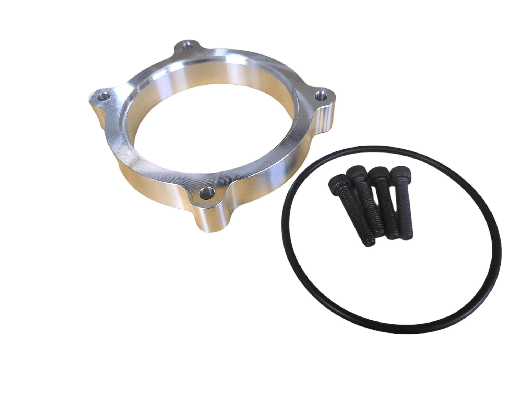 3.5" Weld Throttle Valve Flange - G&R Diesel Inc.