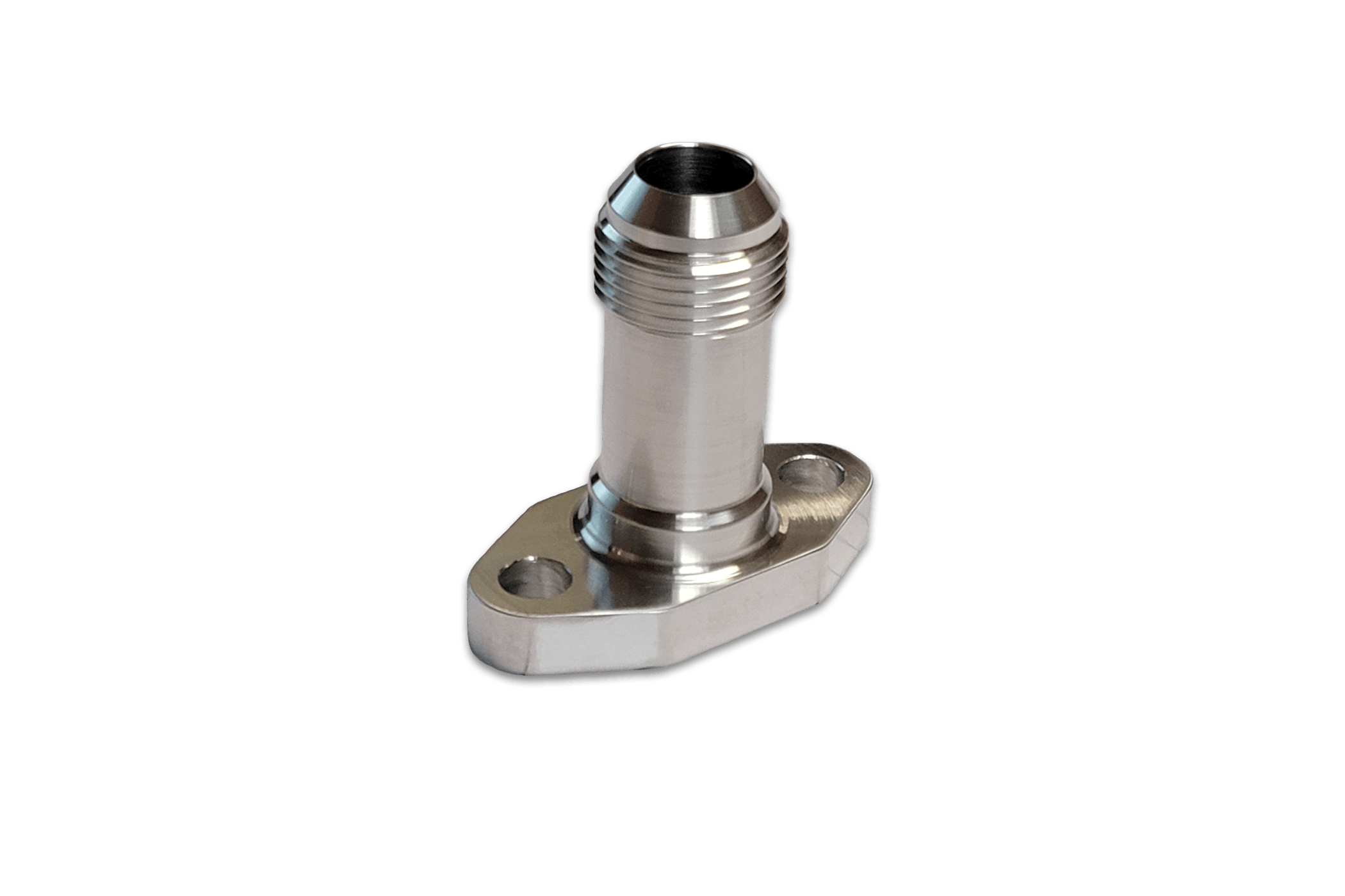 12AN Extended Turbo Oil Drain Fitting - G&R Diesel Inc.