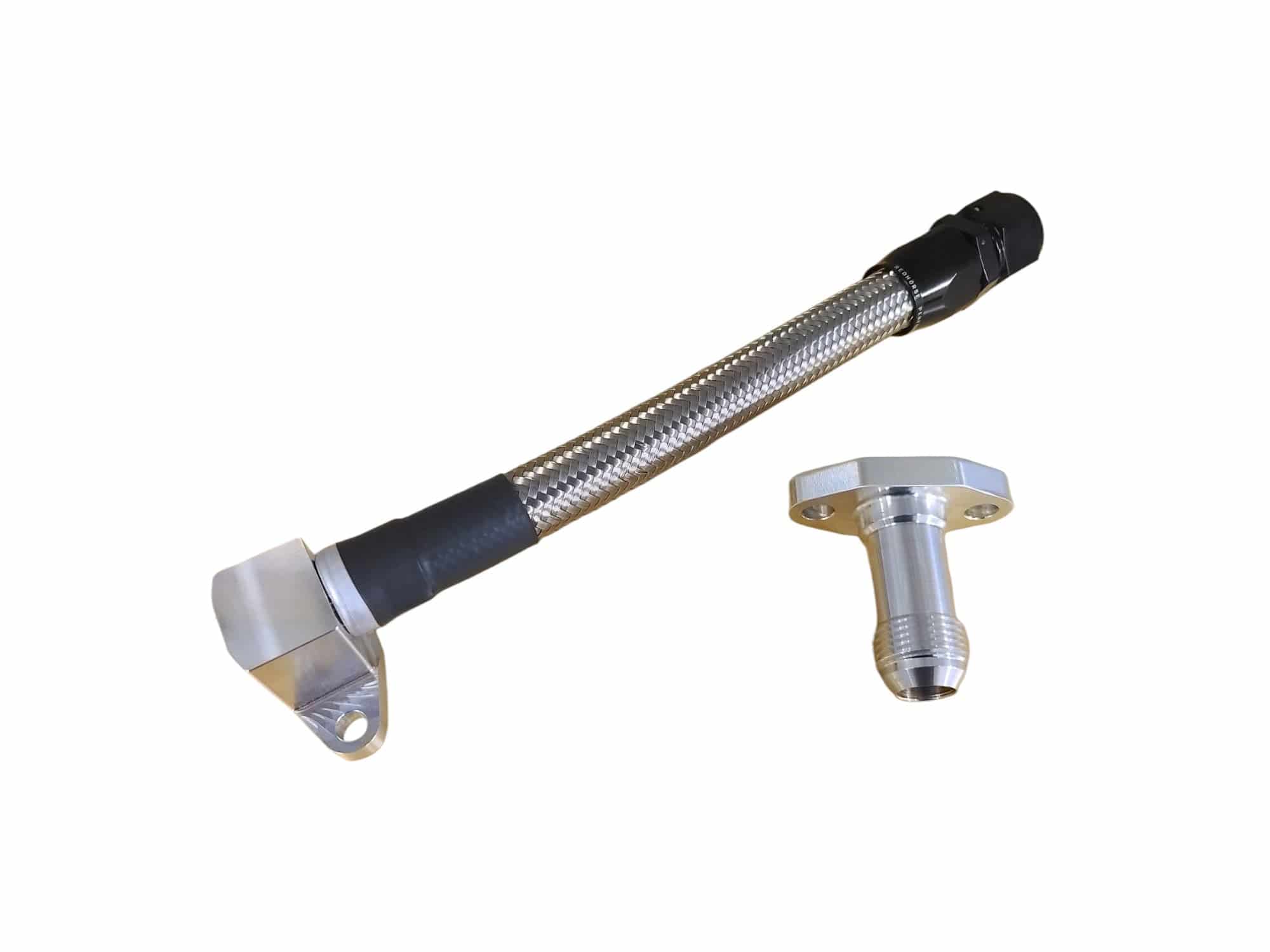 12AN Extended Duramax Turbo Oil Drain Kit - G&R Diesel Inc.