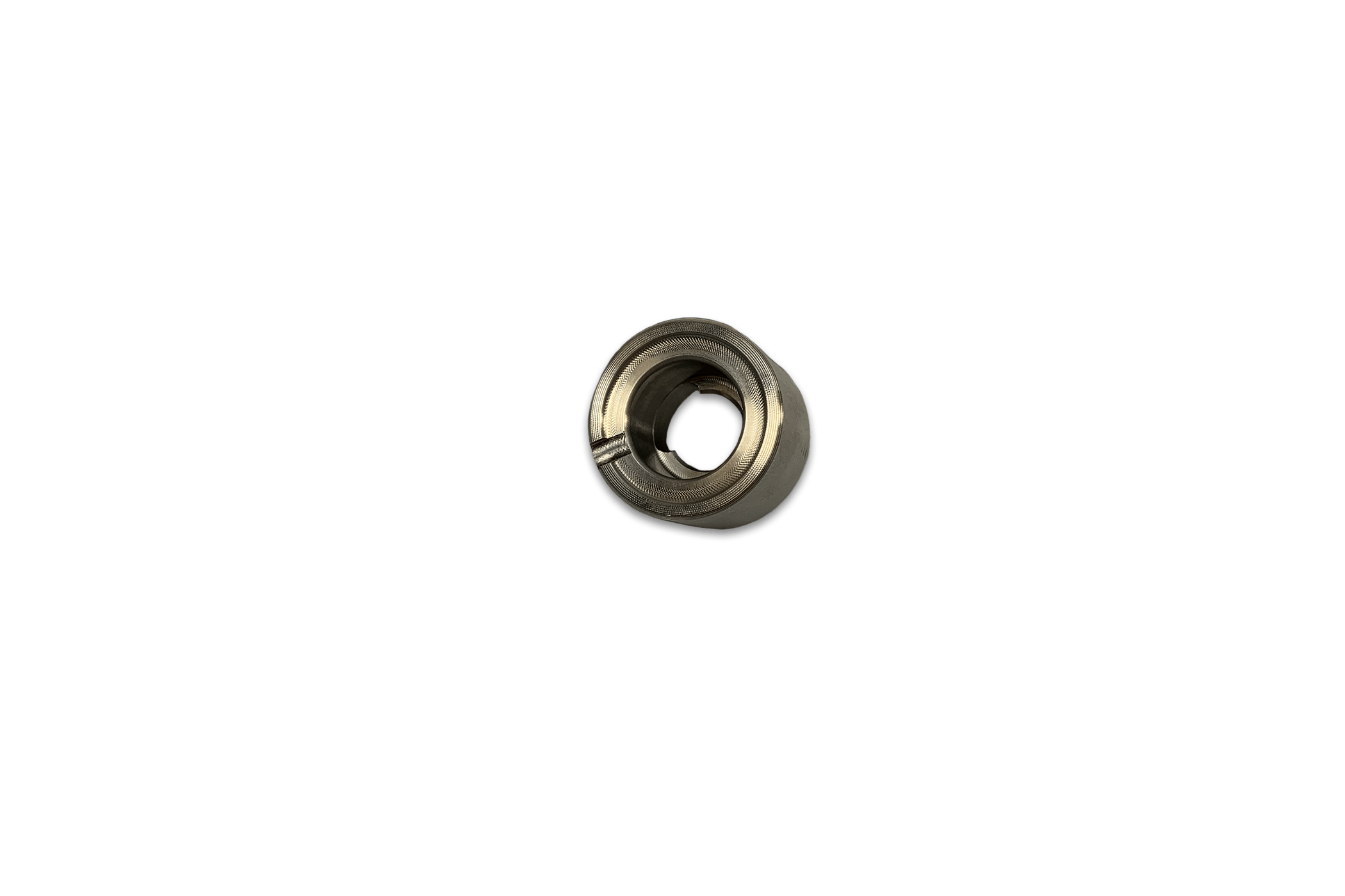 G&R Diesel 6.7 Powerstroke IAT sensor block for engine temperature monitoring, shown in a close-up view of the metal sensor housing.