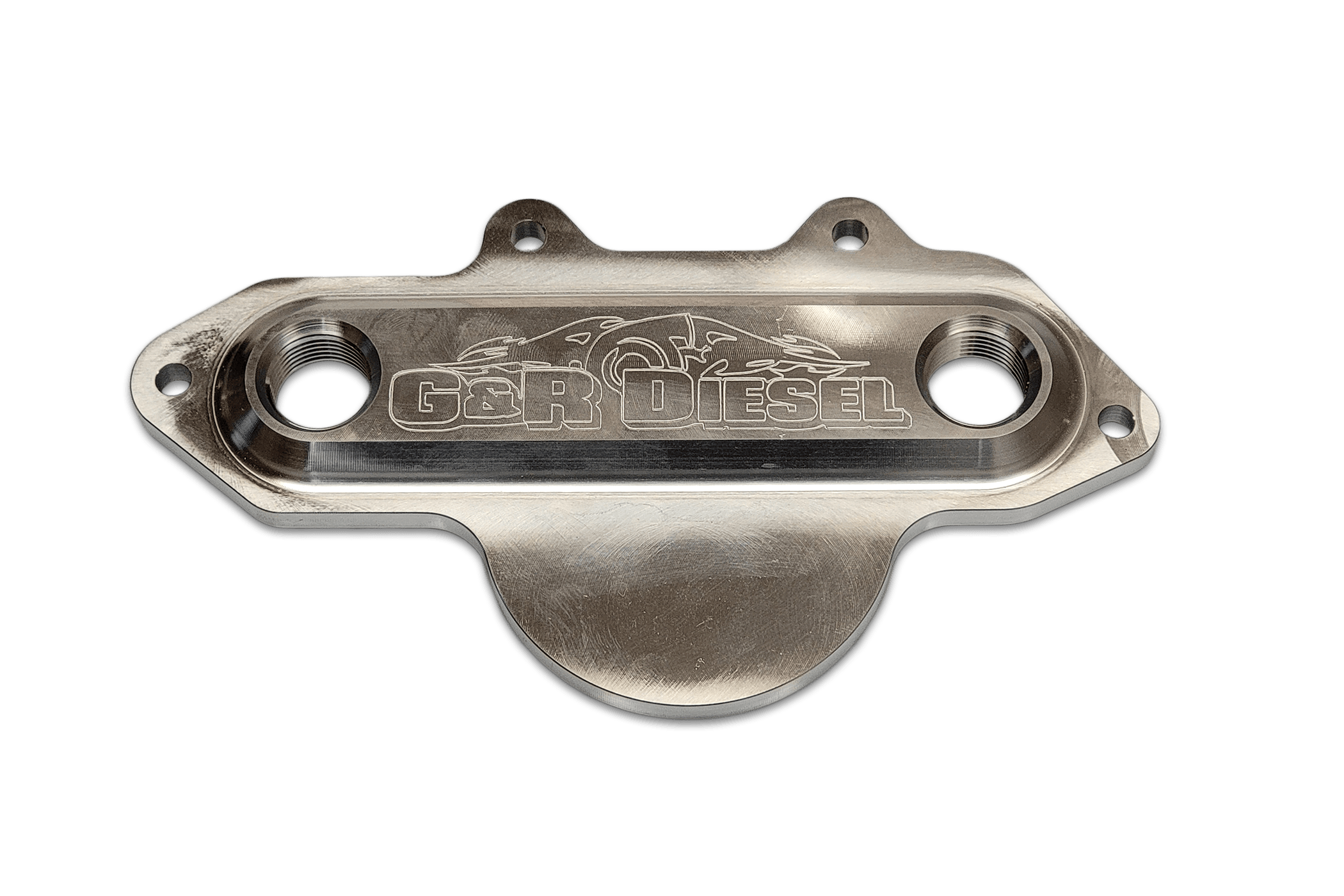 6.7 Powerstroke Oil Cooler Plate - G&R Diesel Inc.