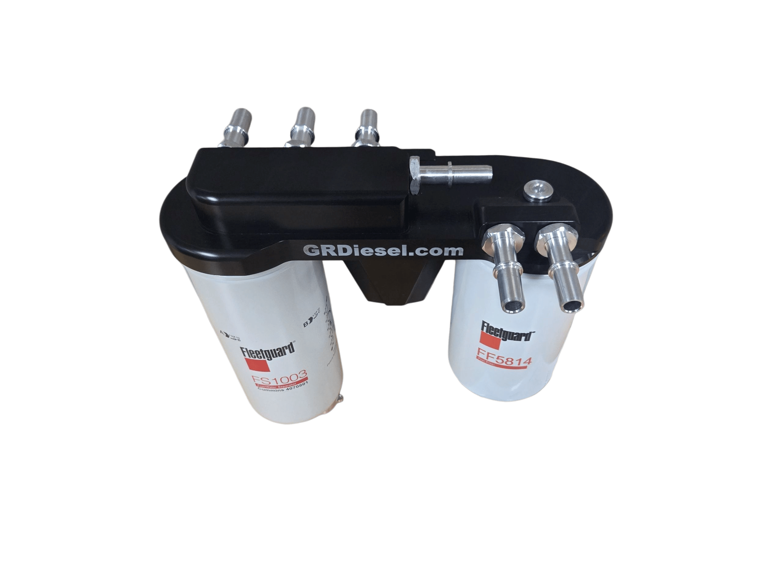 6.7 Powerstroke Dual Rear Fuel Filter Conversion Kit - G&R Diesel Inc.