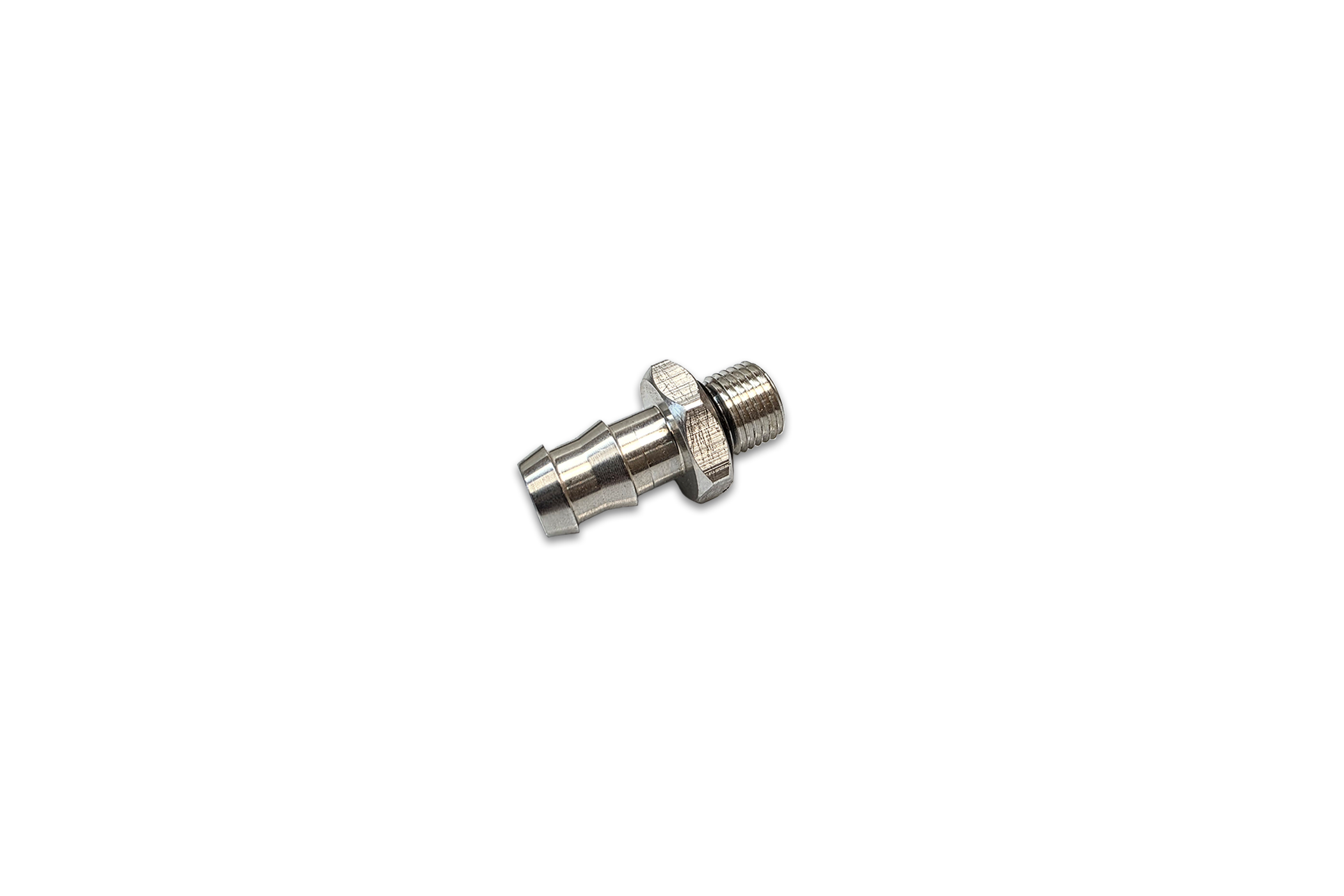 6AN ORB to 1/2" Hose Barb