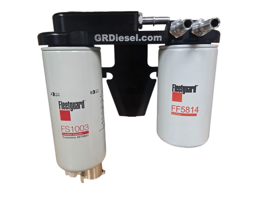 6.7 Powerstroke Dual Rear Fuel Filter Conversion Kit